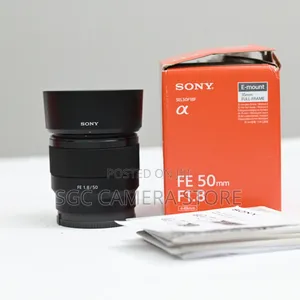 Sony Fe 50mm F1.8 Lens // Opened Box // 6-Months Warranty