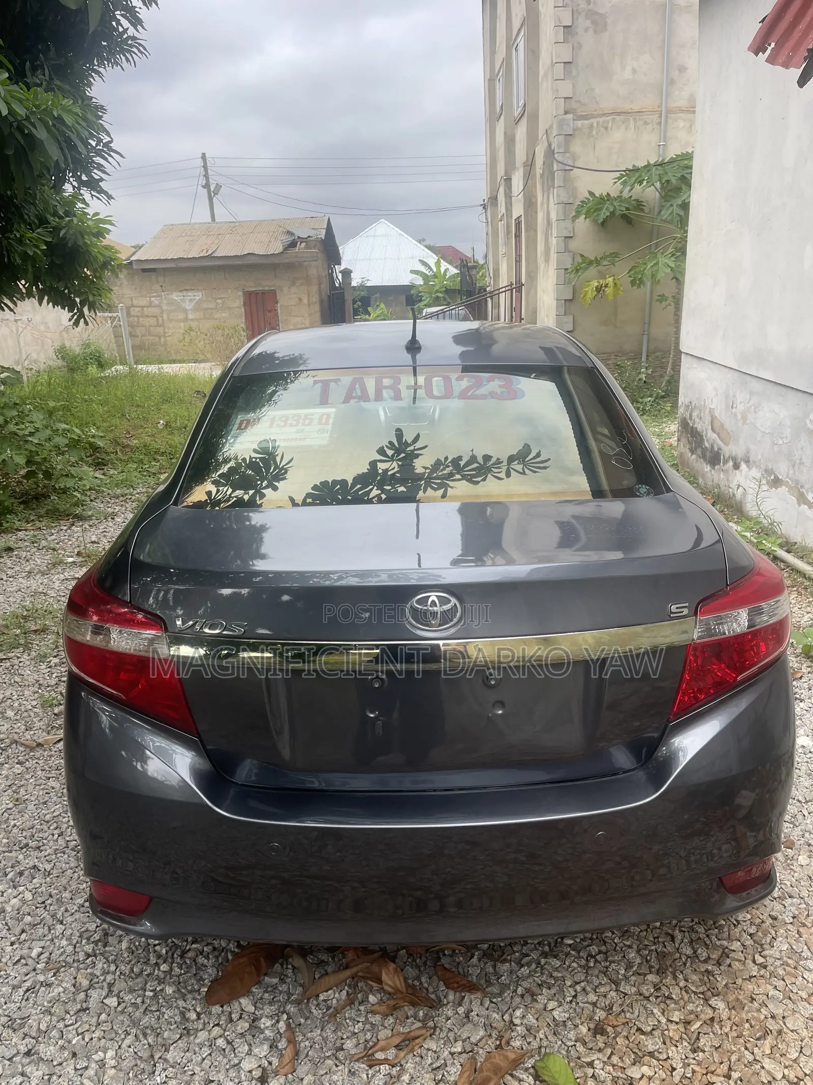 Toyota Vios 2017 Gray