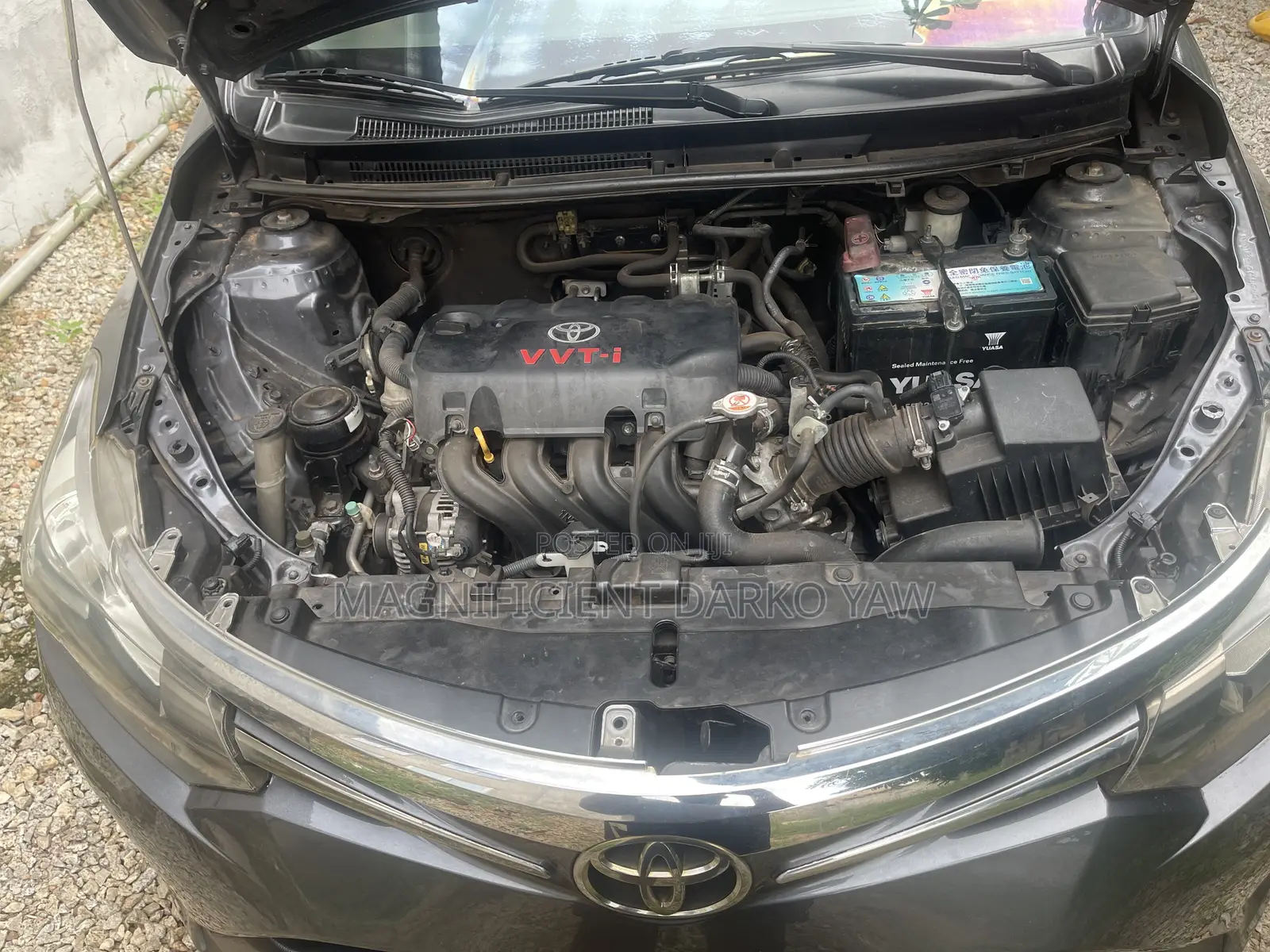 Toyota Vios 2017 Gray