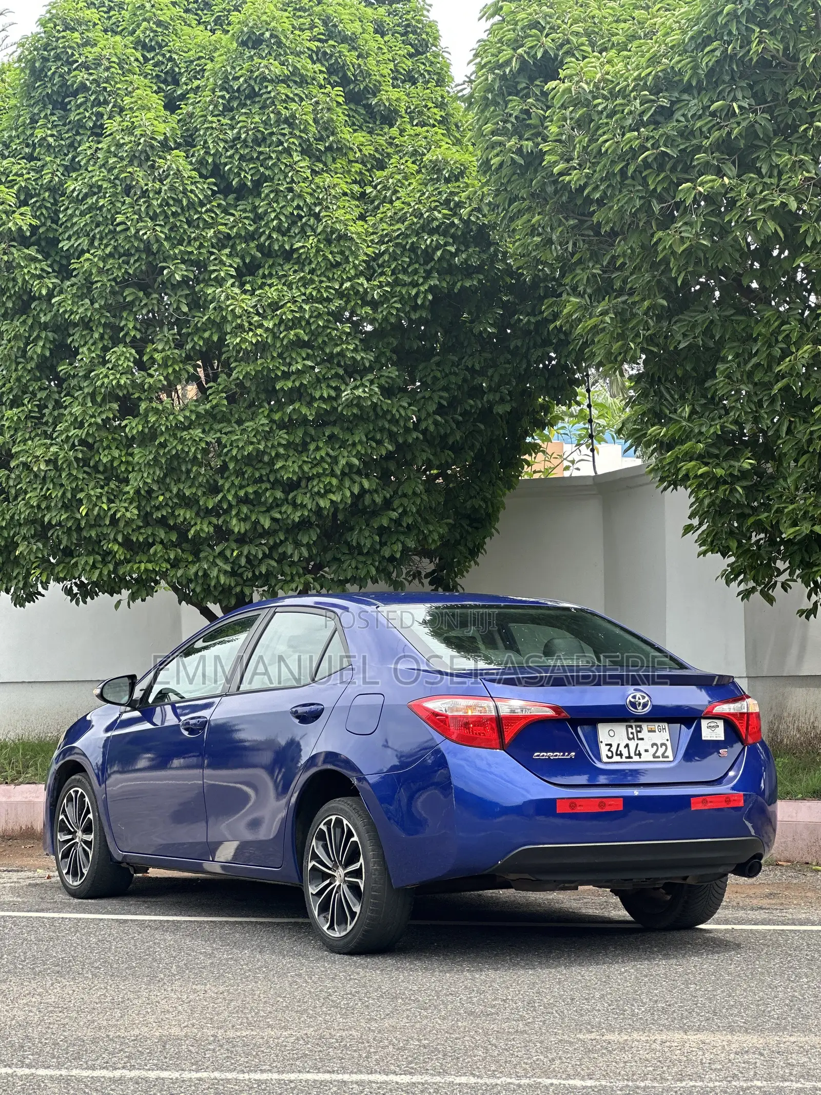 Toyota Corolla S 4dr Sedan (1.8L 4cyl CVT) 2016 Blue