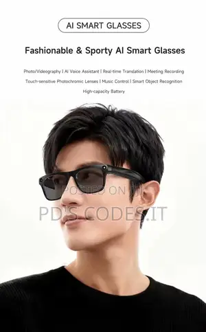 Photosensitive Color Change Smart Glasses