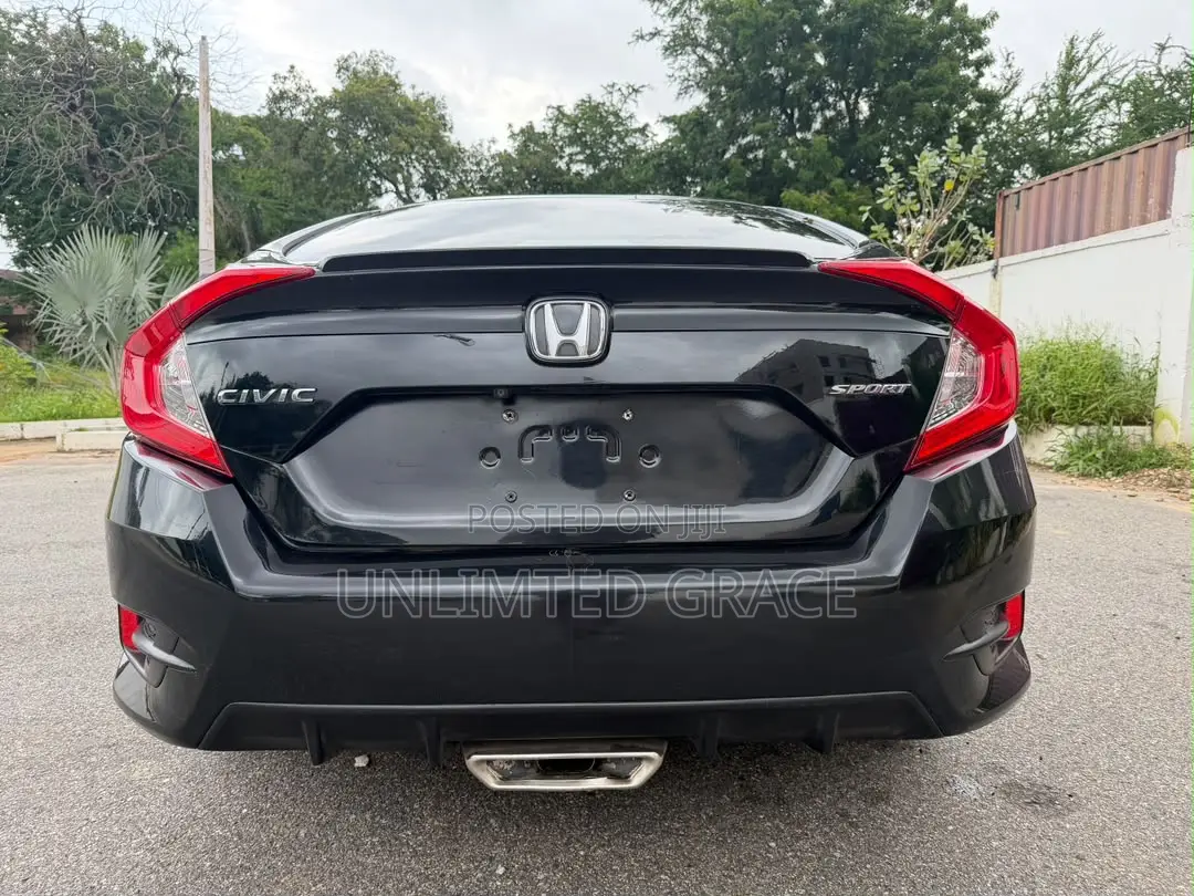 Honda Civic Sport Sedan 2020 Black