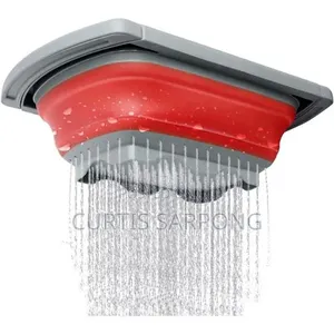 Collapsible Over the Sink Strainers With Extendable Handles