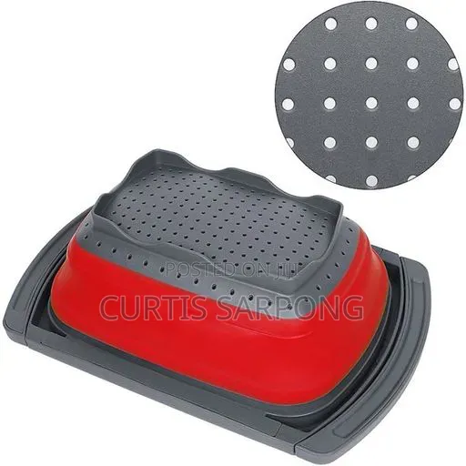 Collapsible Over the Sink Strainers With Extendable Handles
