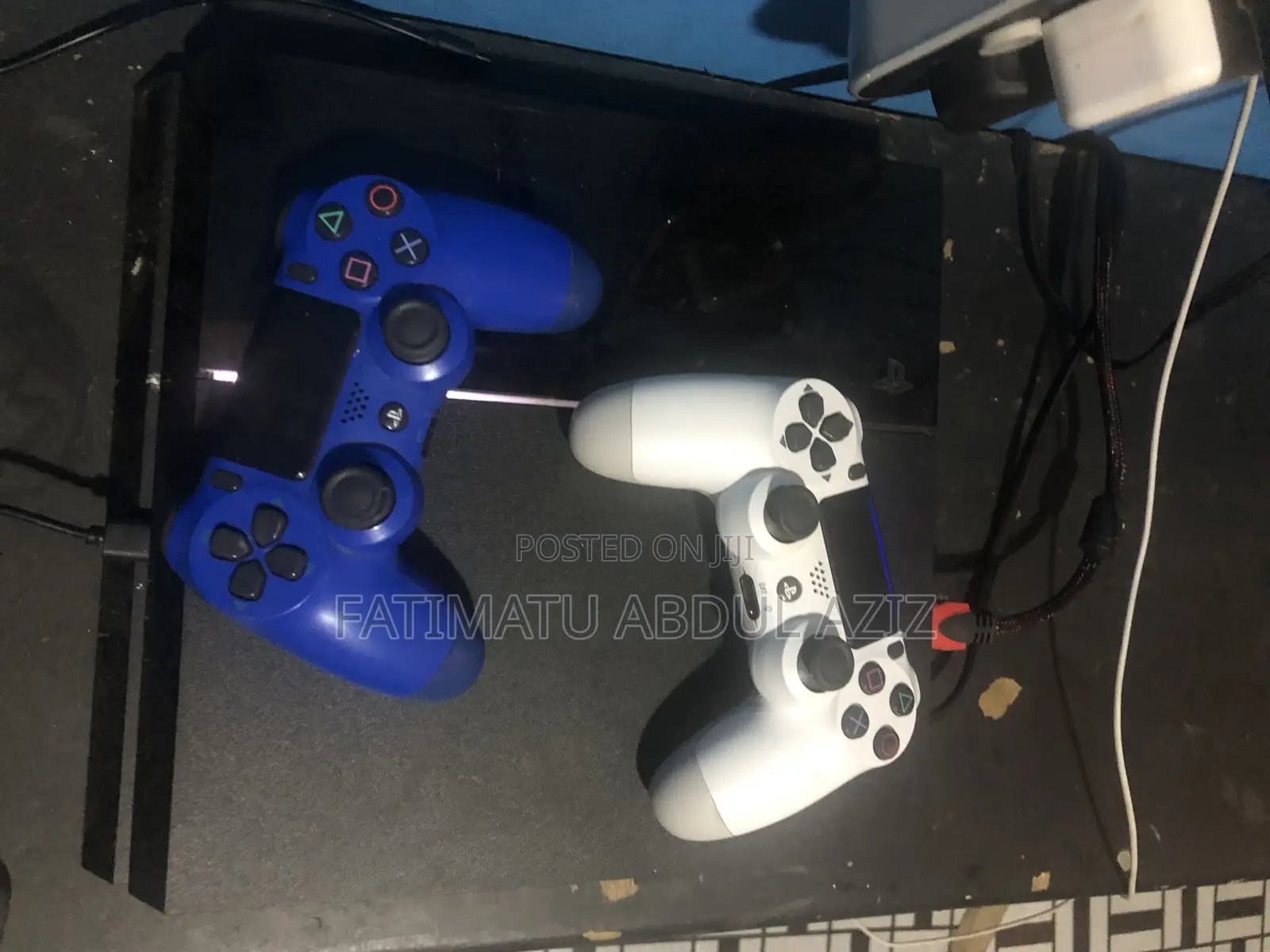 Ps4 Slim With 8 Games and 2 Controllers