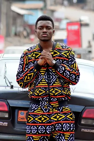 Exceptional Ankara Bomber Jacket