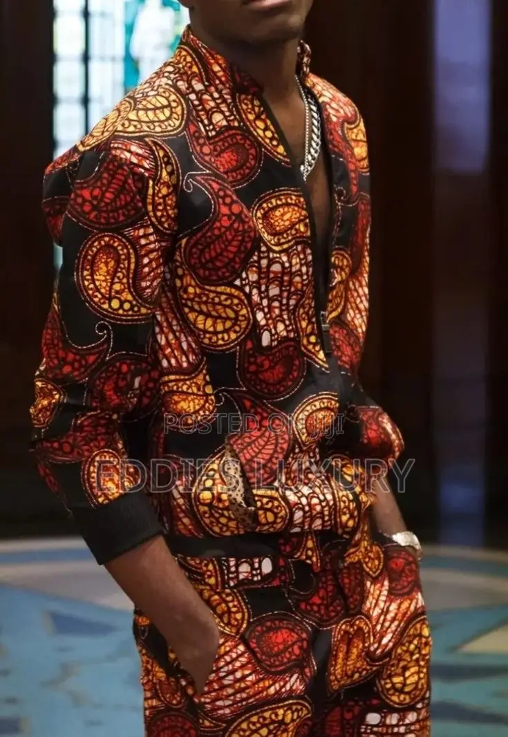 Remarkably African Print Bomber Jacket