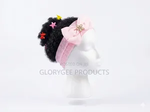 Headband Single Bun Wig for Kids