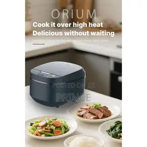 Orium Multifunctional Digital Rice Cooker 5l - Black