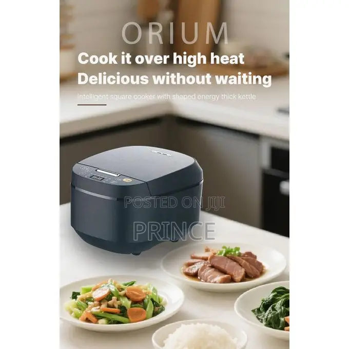 Orium Multifunctional Digital Rice Cooker 5l - Black