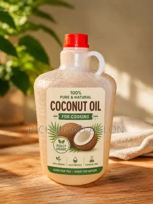 Natural Organic Coconut Oil for Cooking