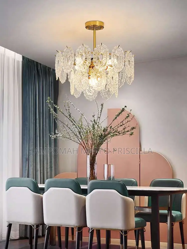 Luxurious Chandelier 3colors Led Lights