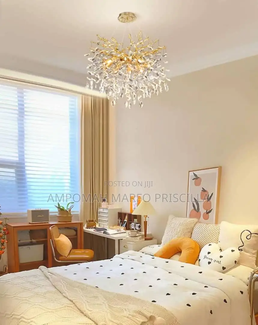 Luxurious Chandelier 3colors Led Lights