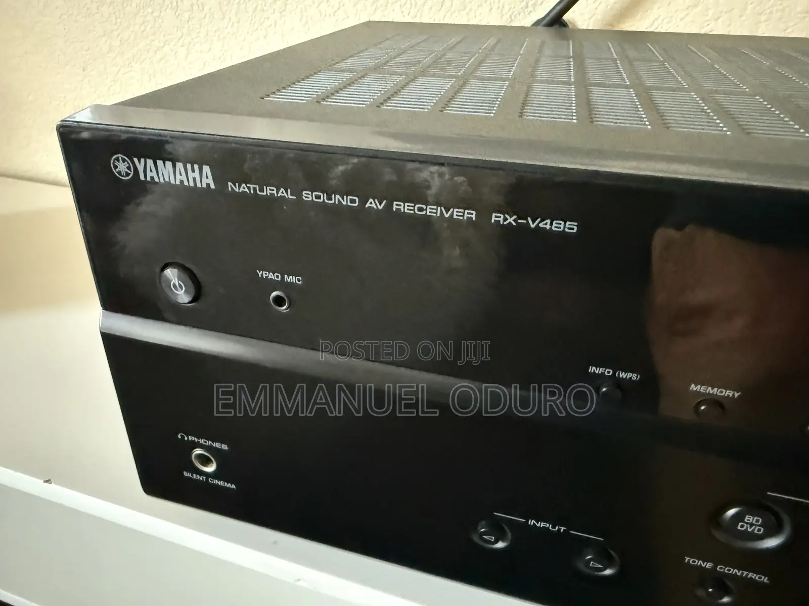 Bose Acoustimass 10 Series v and Yamaha Receiver