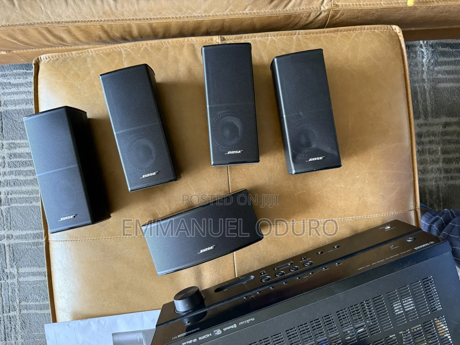 Bose Acoustimass 10 Series v and Yamaha Receiver