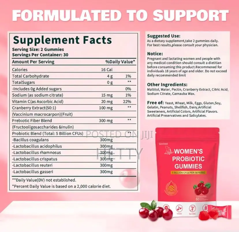 Women Probiotic Gummies