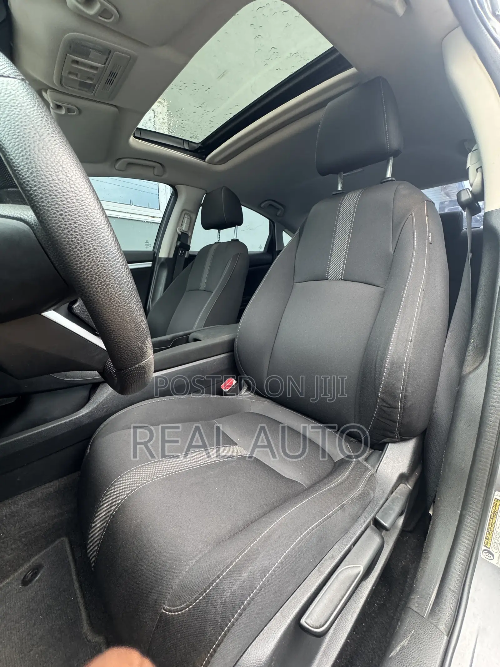 Honda Civic EX 4dr Sedan (2.0L 4cyl) 2017 Gray