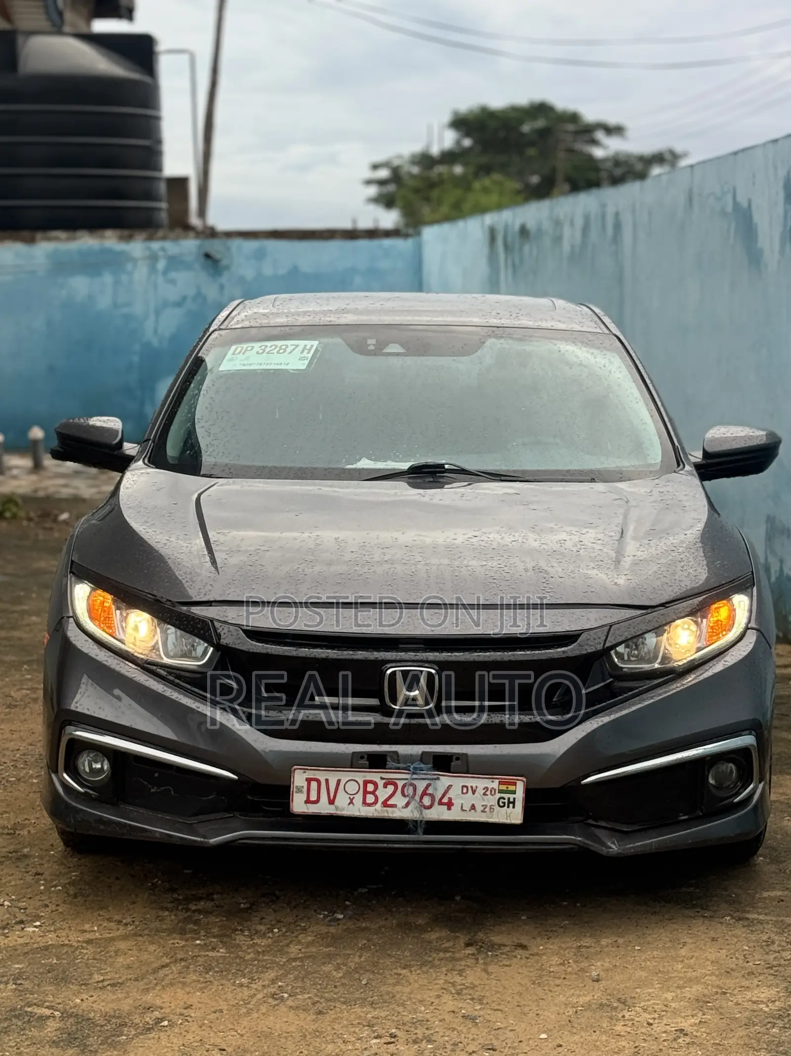 Honda Civic EX 4dr Sedan (2.0L 4cyl) 2017 Gray