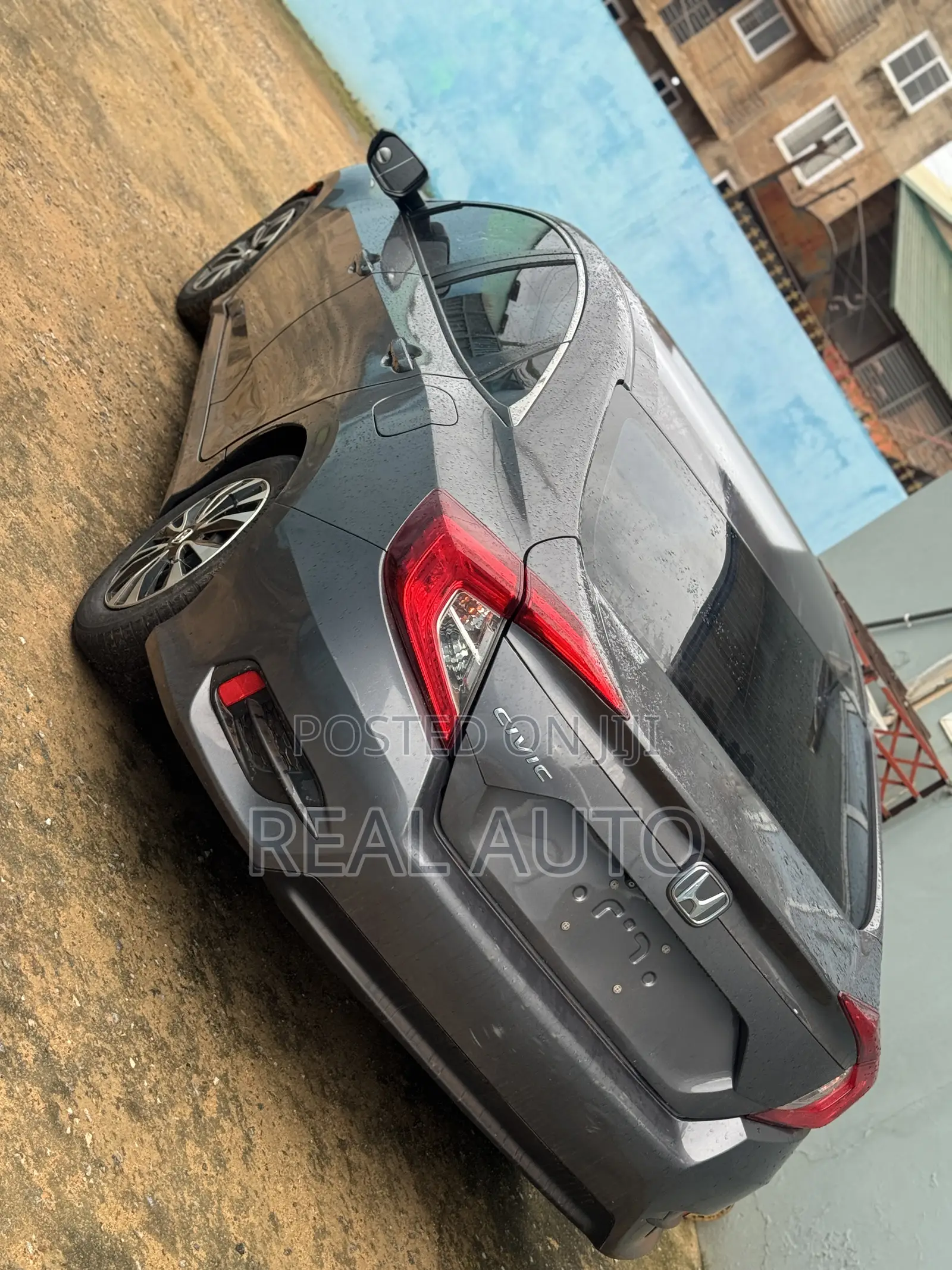 Honda Civic EX 4dr Sedan (2.0L 4cyl) 2017 Gray