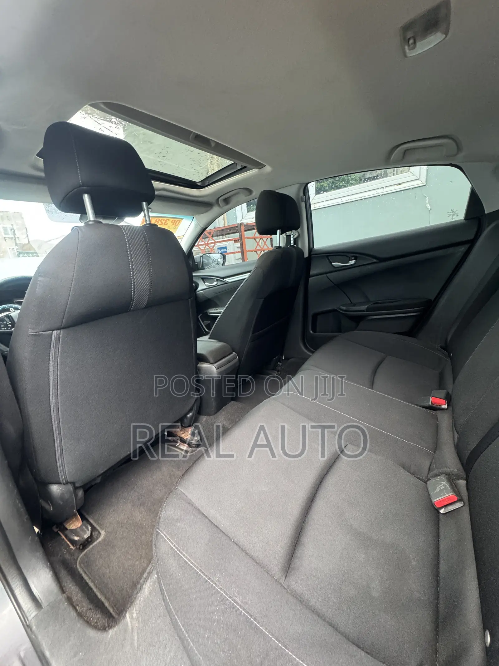 Honda Civic EX 4dr Sedan (2.0L 4cyl) 2017 Gray