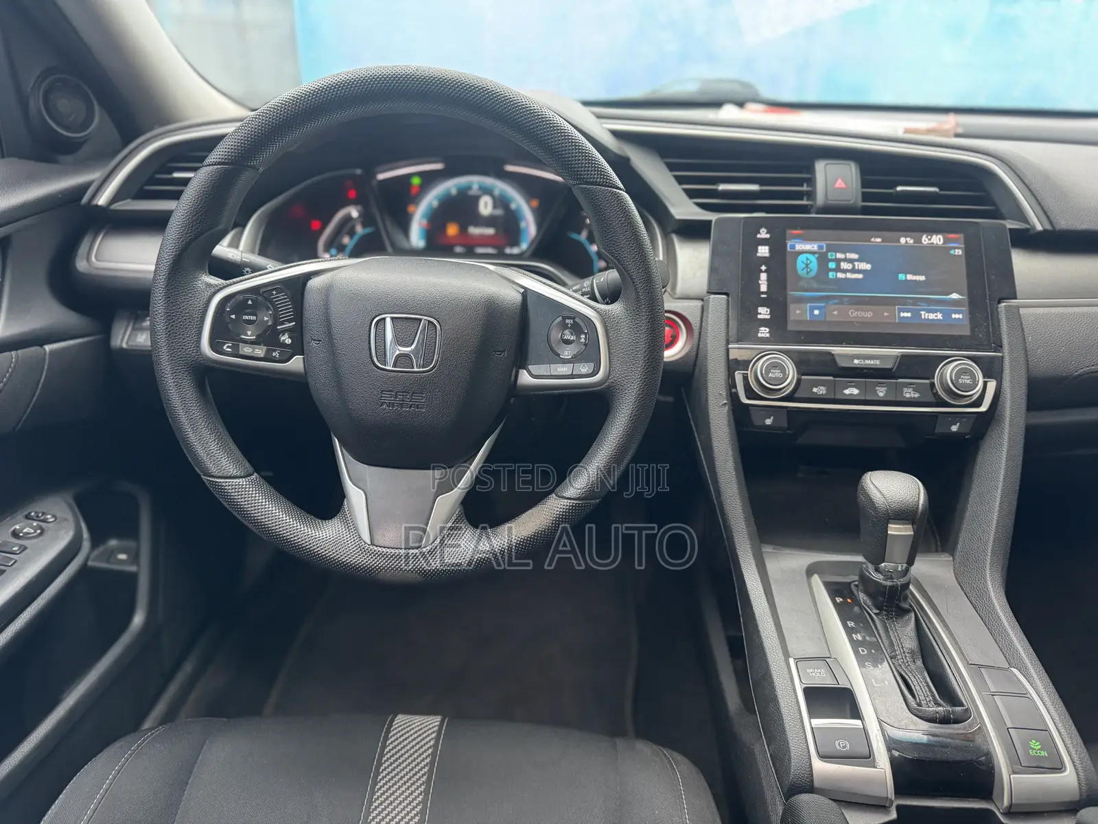 Honda Civic EX 4dr Sedan (2.0L 4cyl) 2017 Gray