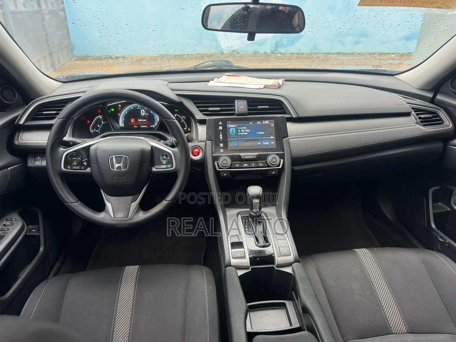 Honda Civic EX 4dr Sedan (2.0L 4cyl) 2017 Gray