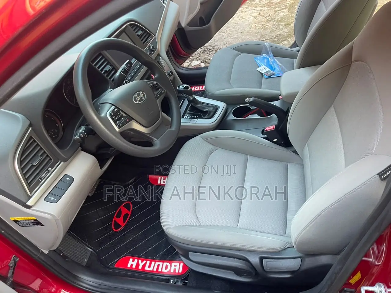 Hyundai Elantra Sport Sedan FWD (1.6L 4cyl 6M) 2017 Red