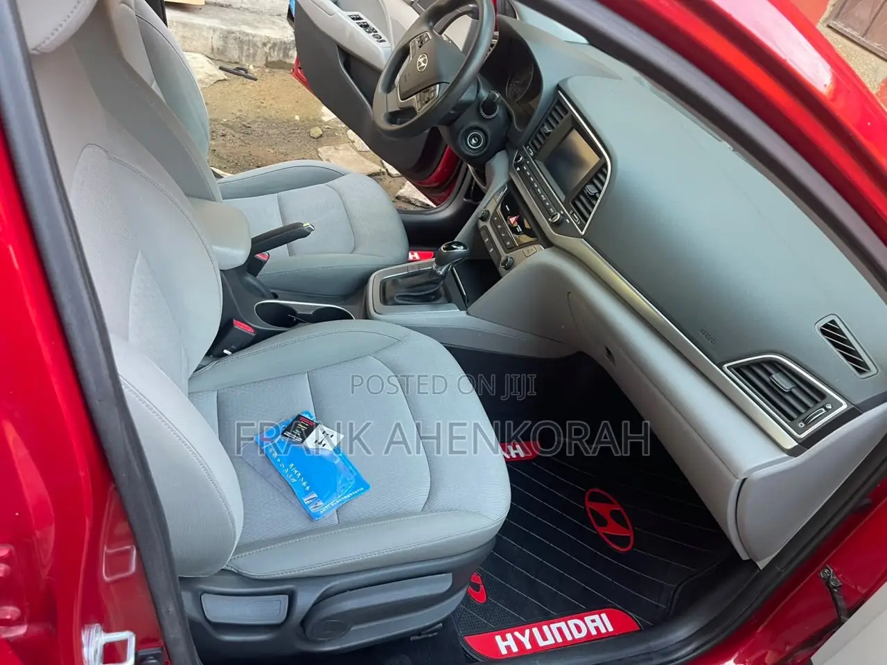 Hyundai Elantra Sport Sedan FWD (1.6L 4cyl 6M) 2017 Red