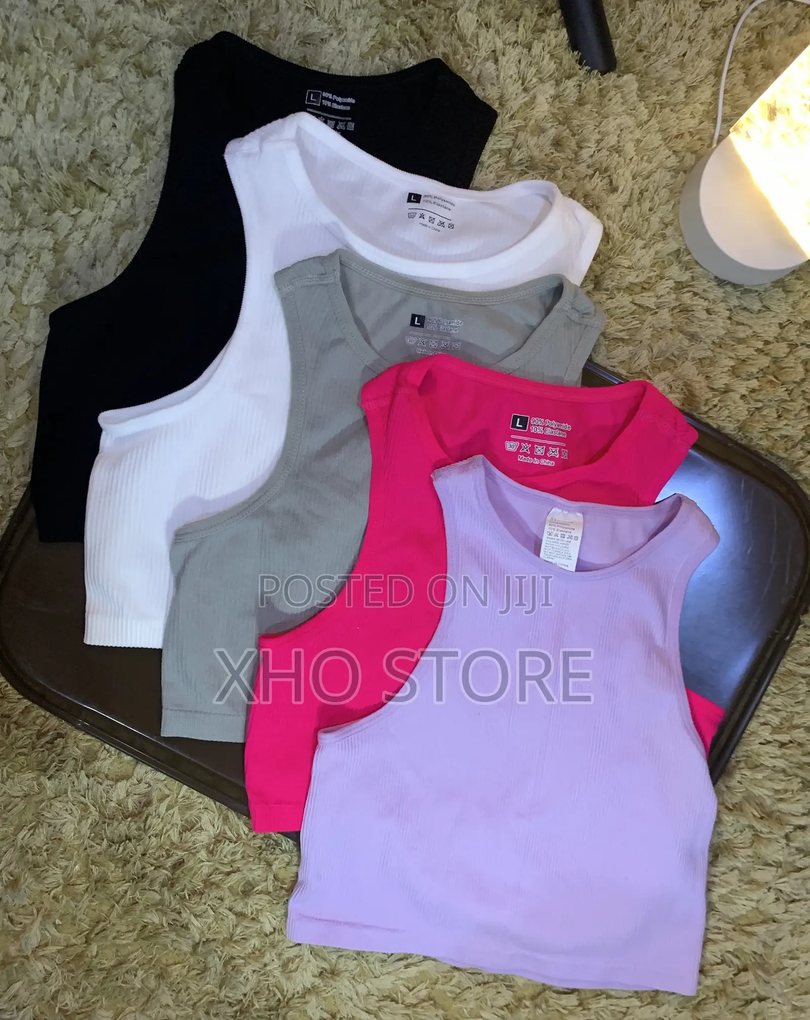 Women’S Cotton Seamless Sleeveless Tank Crop Top Vest -High Elasticity