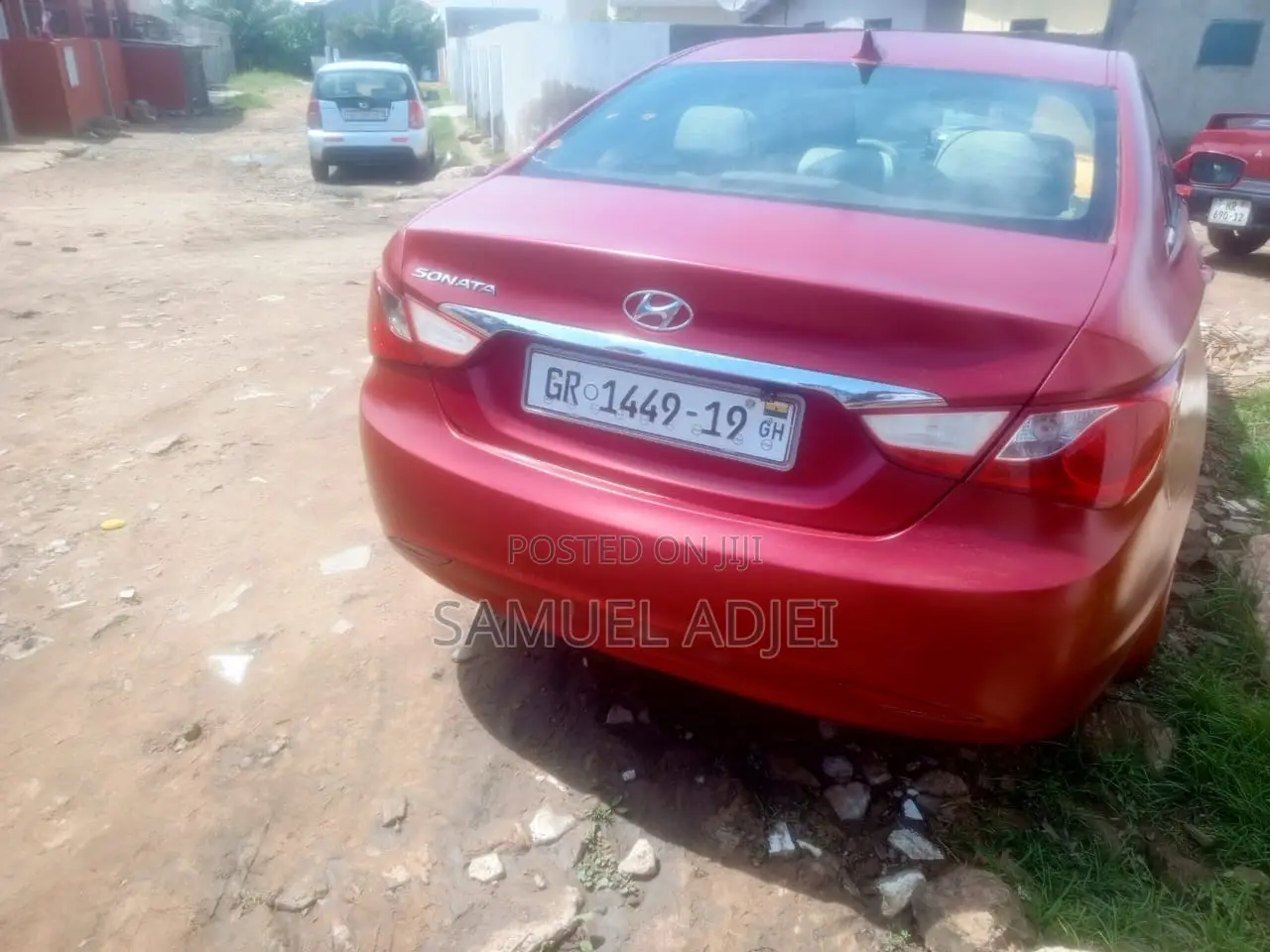 Hyundai Sonata 2013 Red