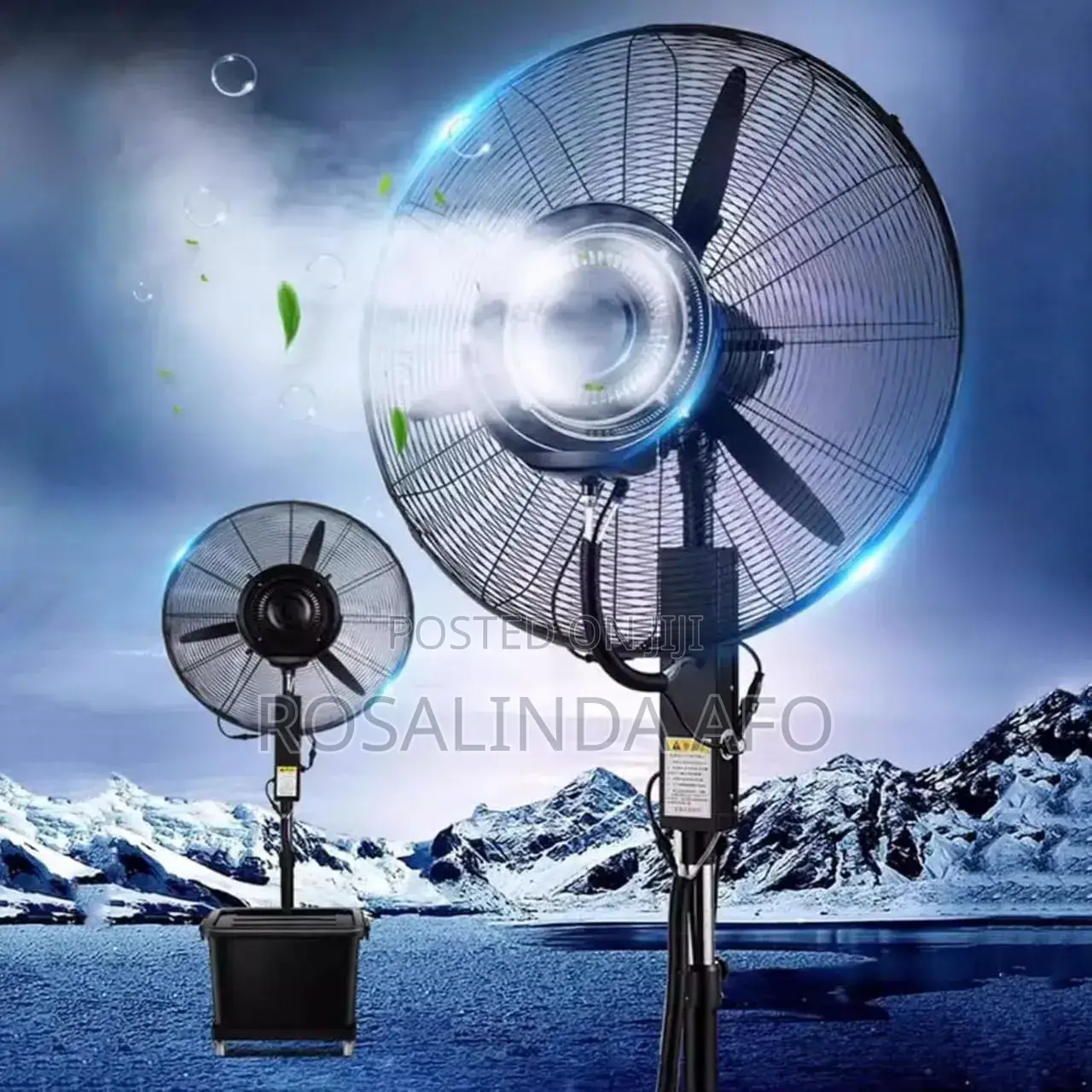 26 Inches Mist Ice Industrial Fan
