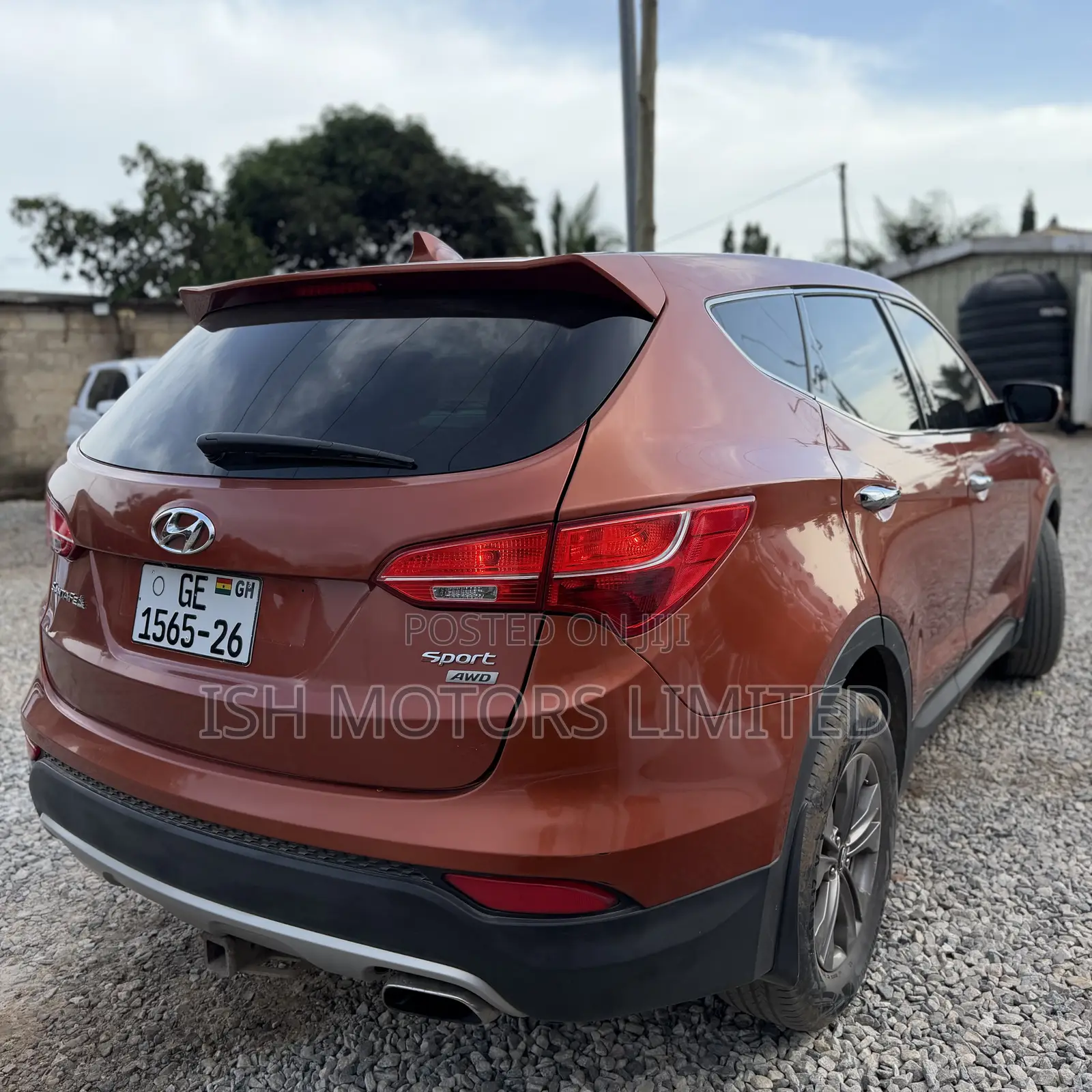 Hyundai Santa Fe Limited 4dr SUV AWD 2015 Brown