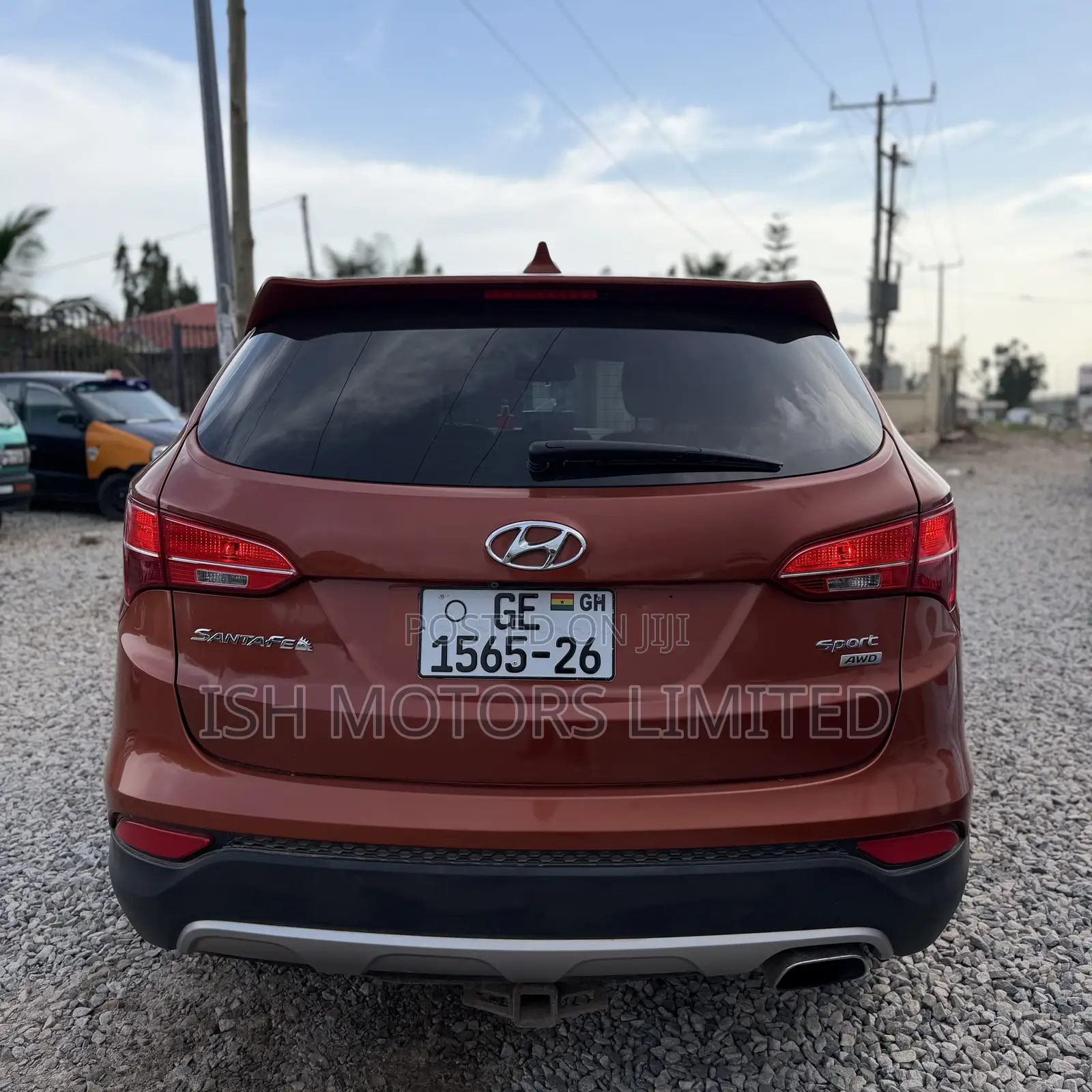 Hyundai Santa Fe Limited 4dr SUV AWD 2015 Brown