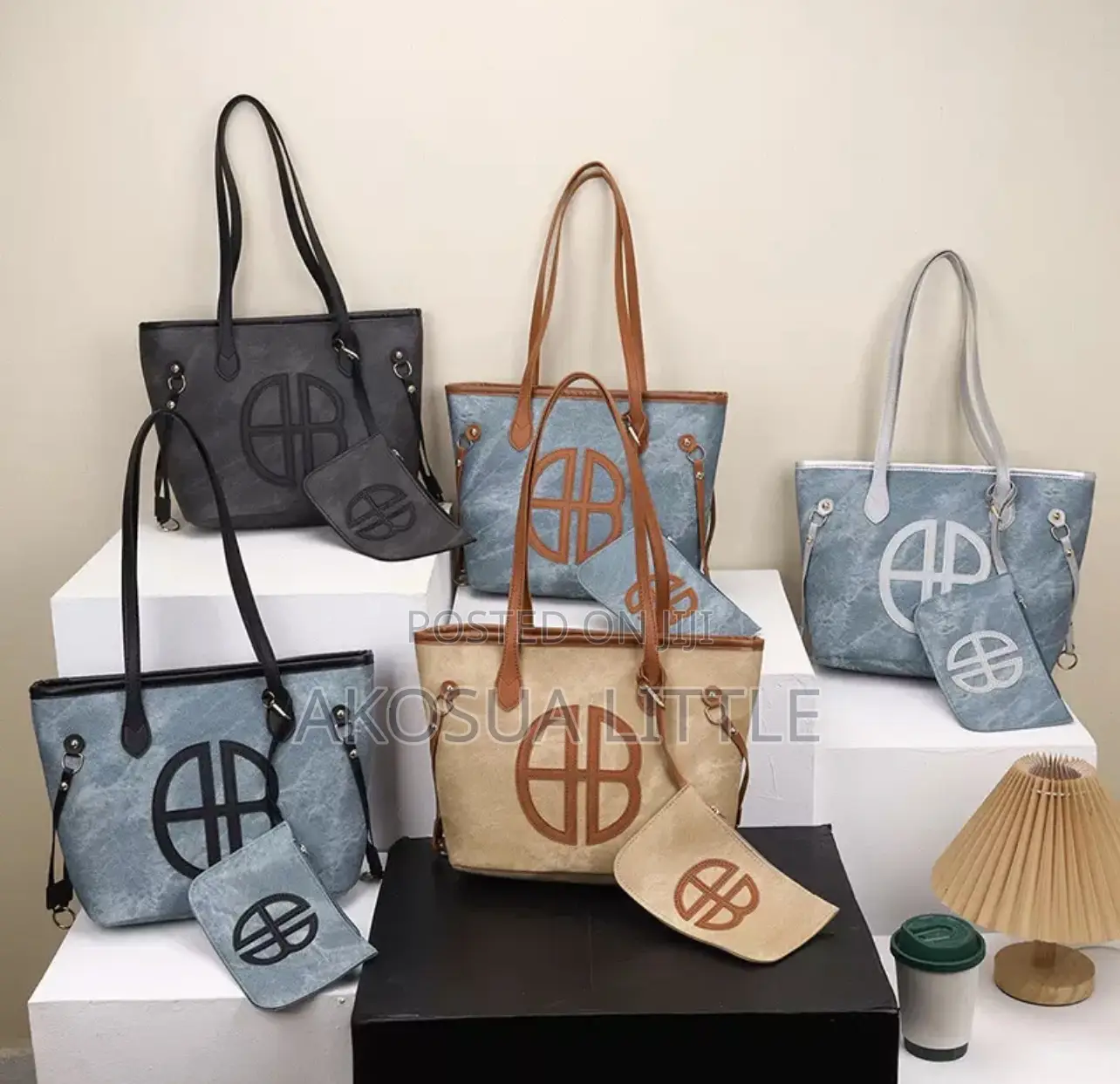 Khaki Tote Bag