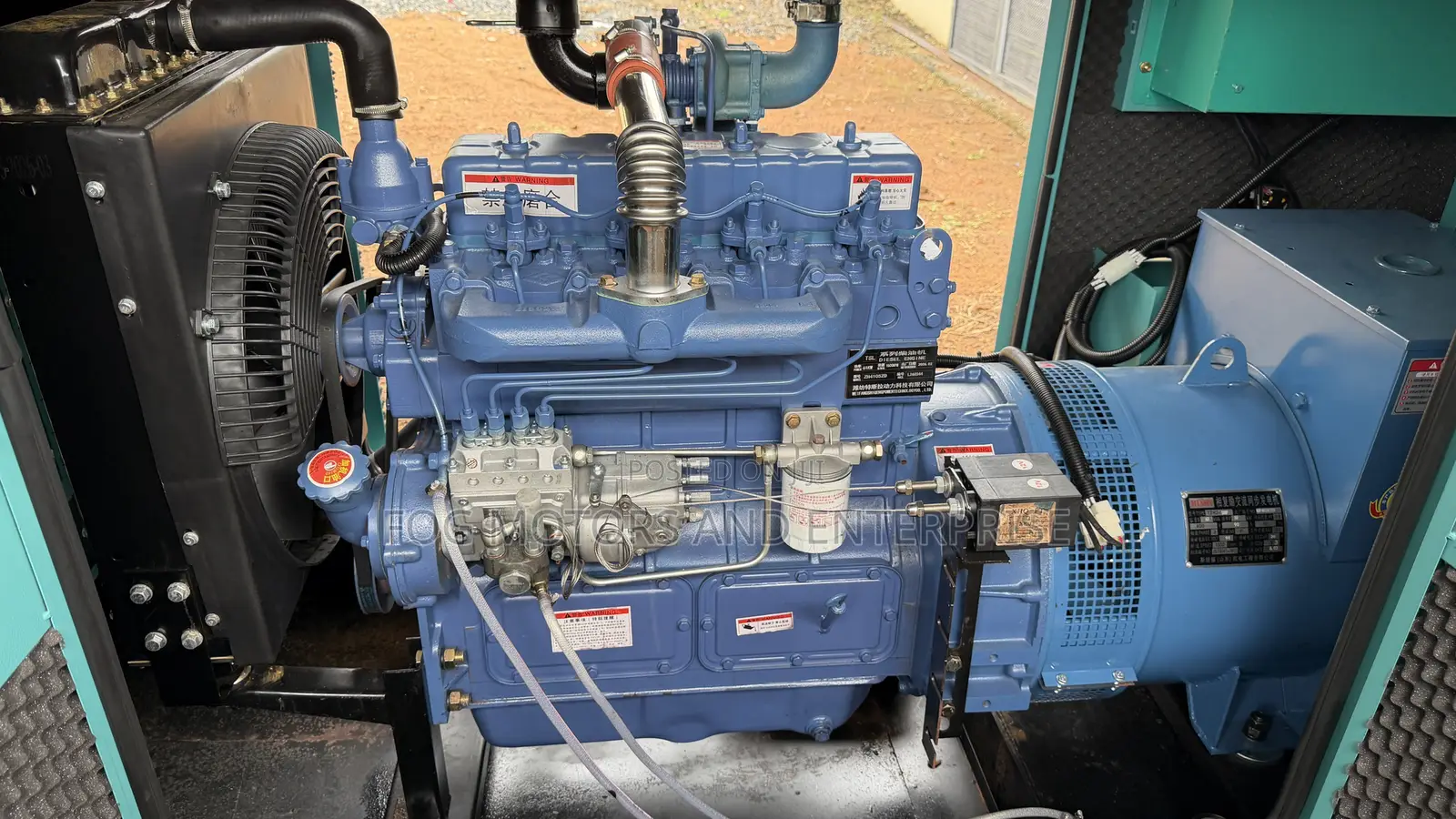 50kva Silent Generator Plant
