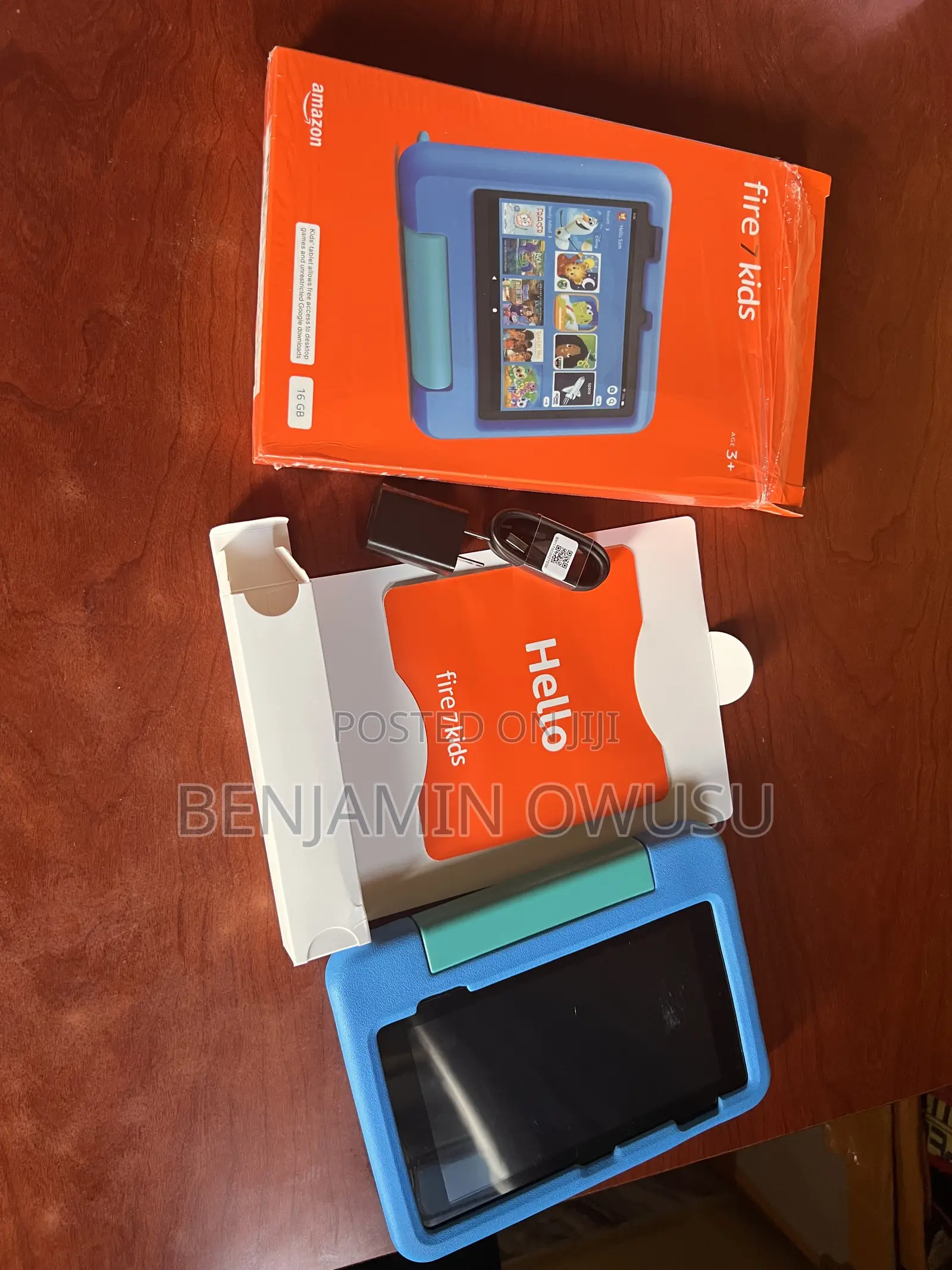 New Amazon Fire 7 Kids Edition 2022 16 GB Blue