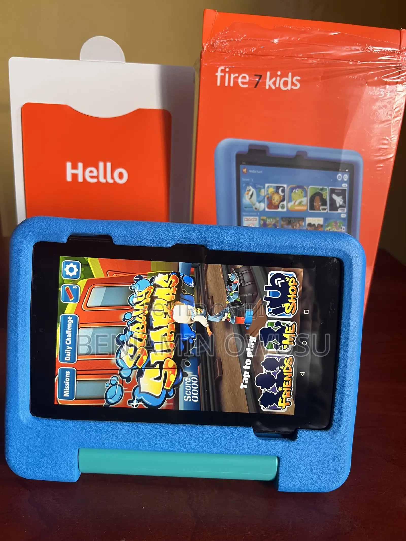 New Amazon Fire 7 Kids Edition 2022 16 GB Blue