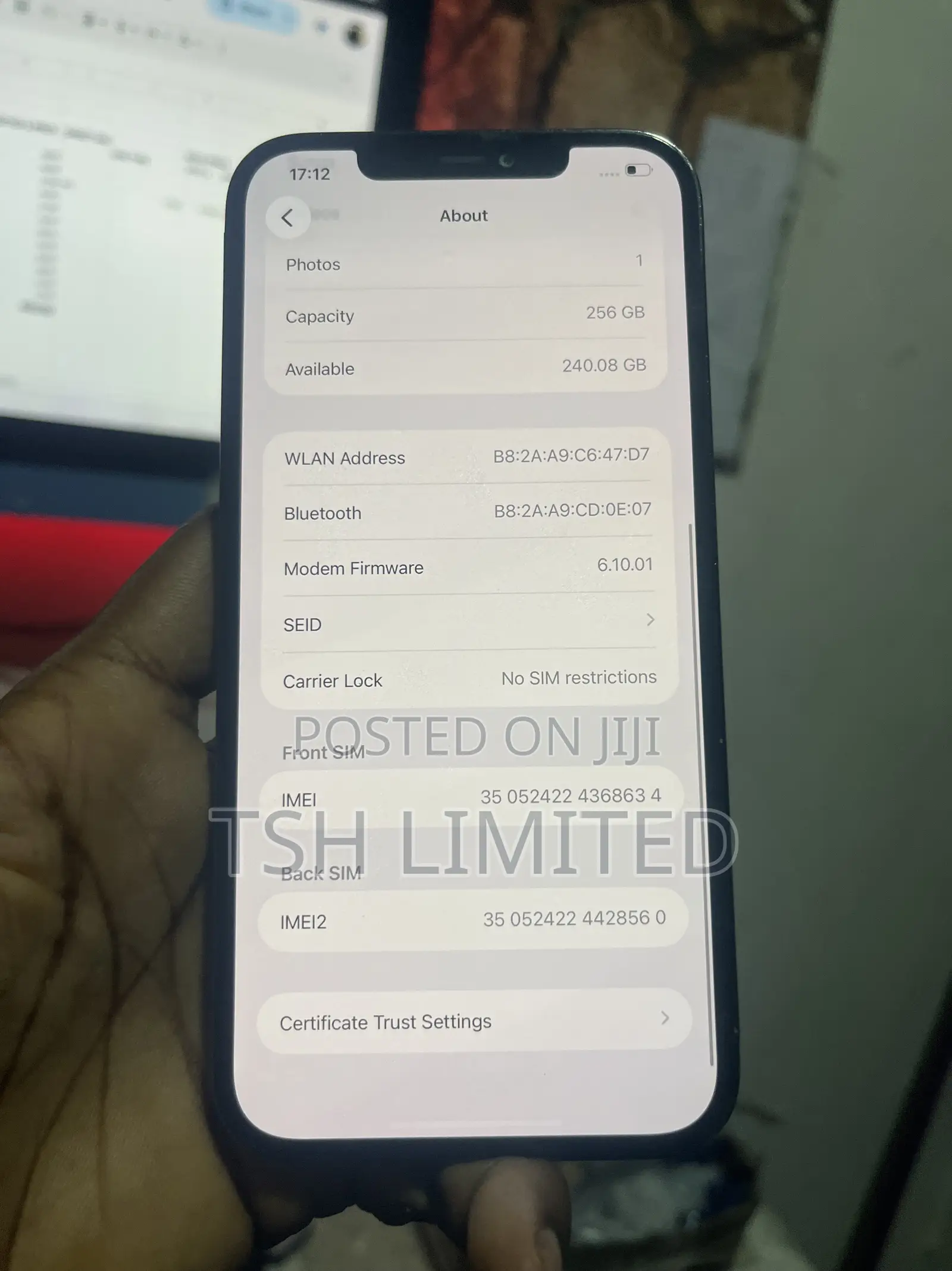 Apple iPhone 12 Pro Max 256 GB Gray
