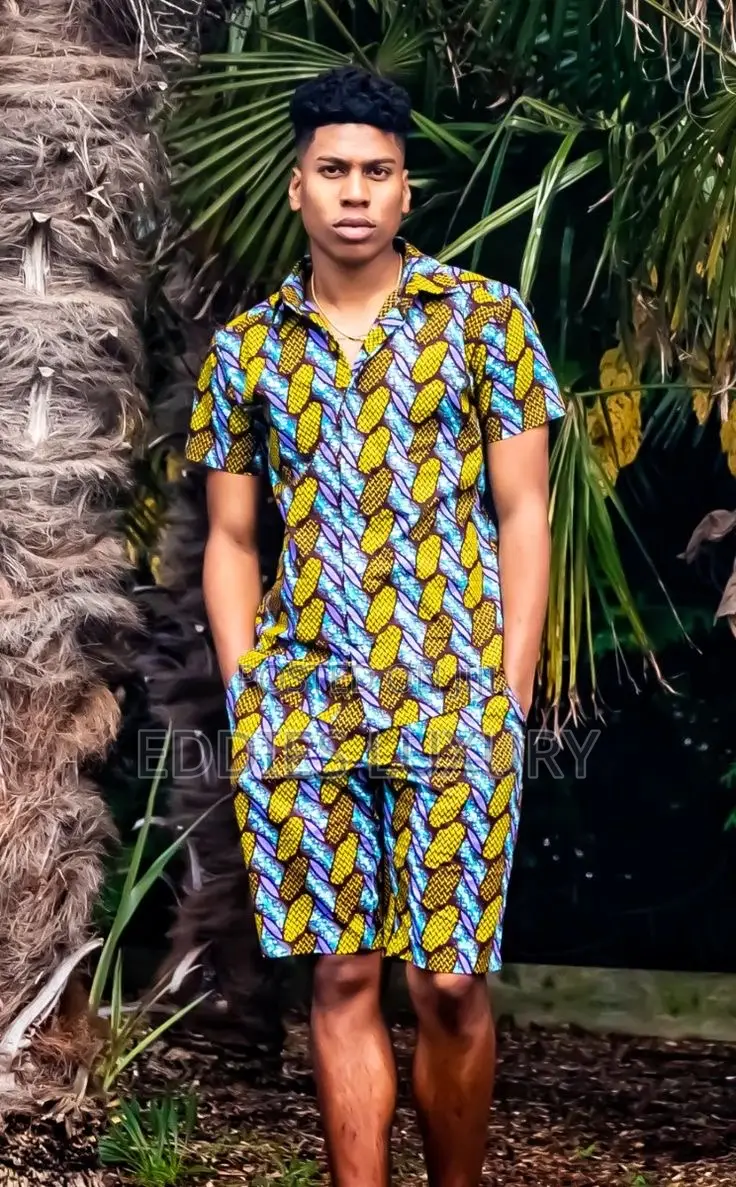 Remarkable Ankara Shirt and Down for Men