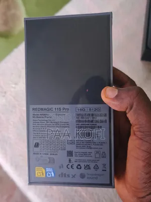 New ZTE nubia RedMagic 11S Pro 512 GB Silver