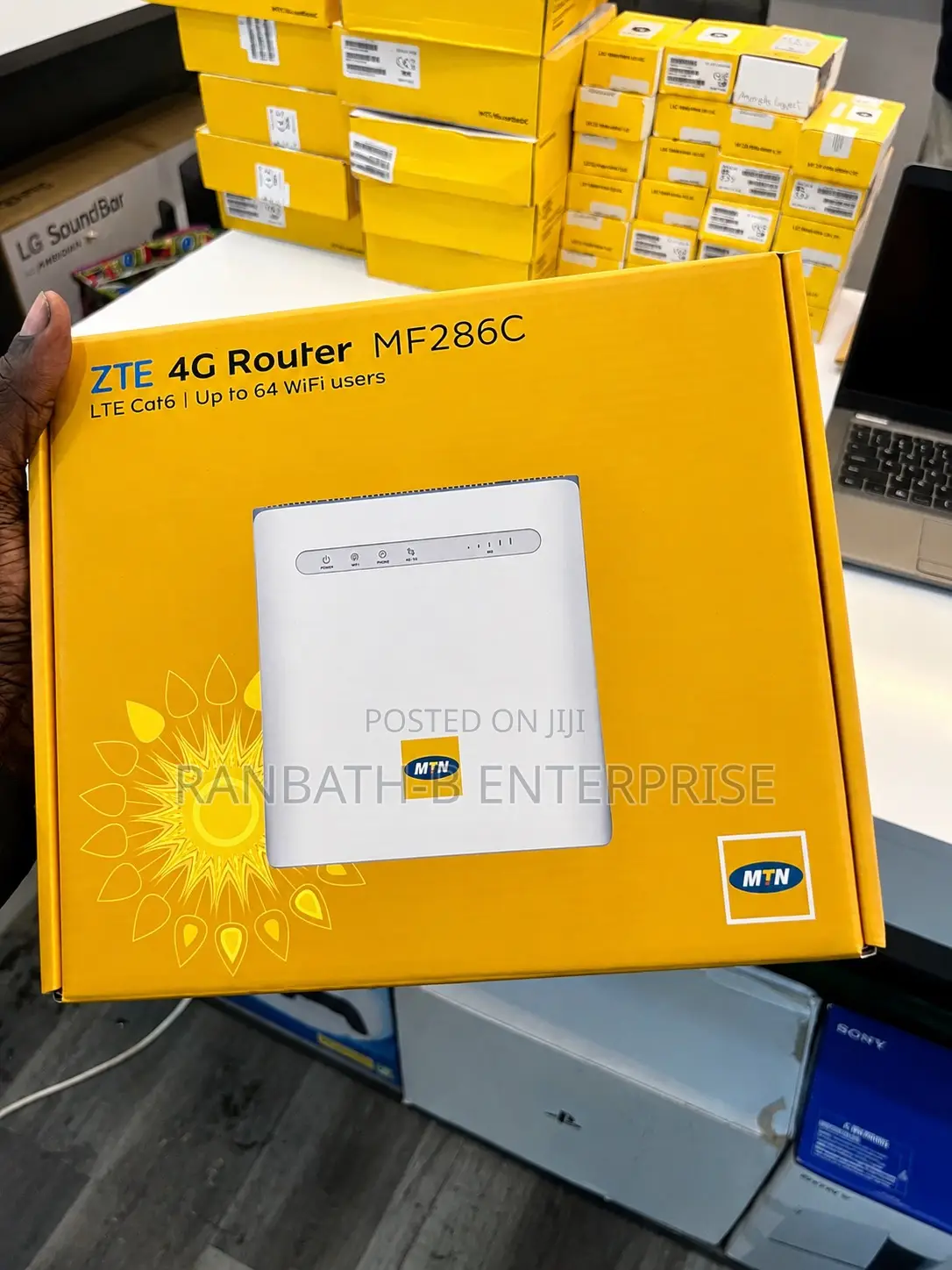 Reliable Zte Mf286c Lte Cat6 Router – Strong Network Coverage