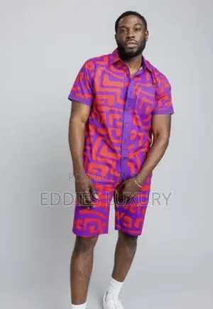 Customize African Print Shirt And Down