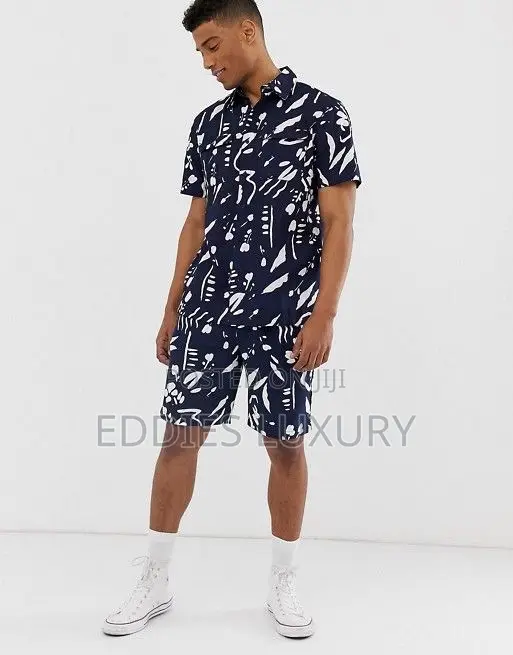 Exquisite Ankara Shirt and Down for Men