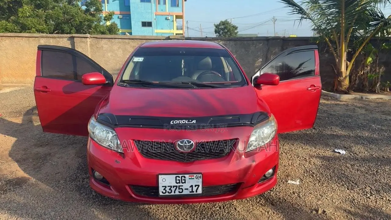 Toyota Corolla 2009 Red