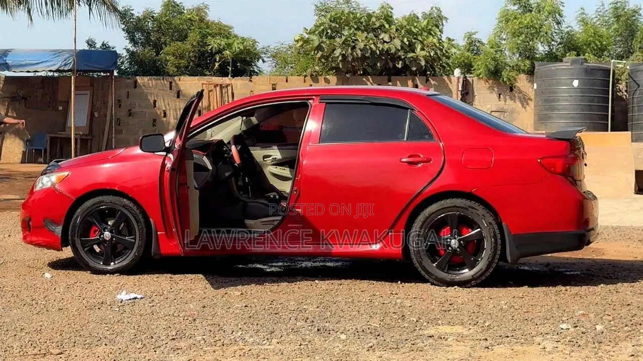 Toyota Corolla 2009 Red