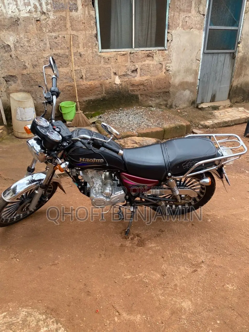 Haojue HJ125-8K 2025 Black