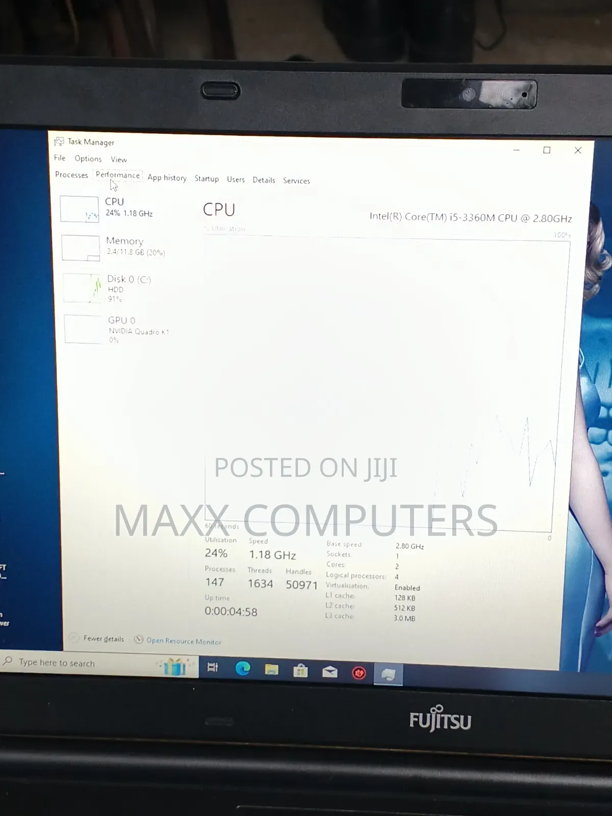 Laptop Toshiba Qosmio F750 12GB Intel Core i7 HDD+SSD 320GB