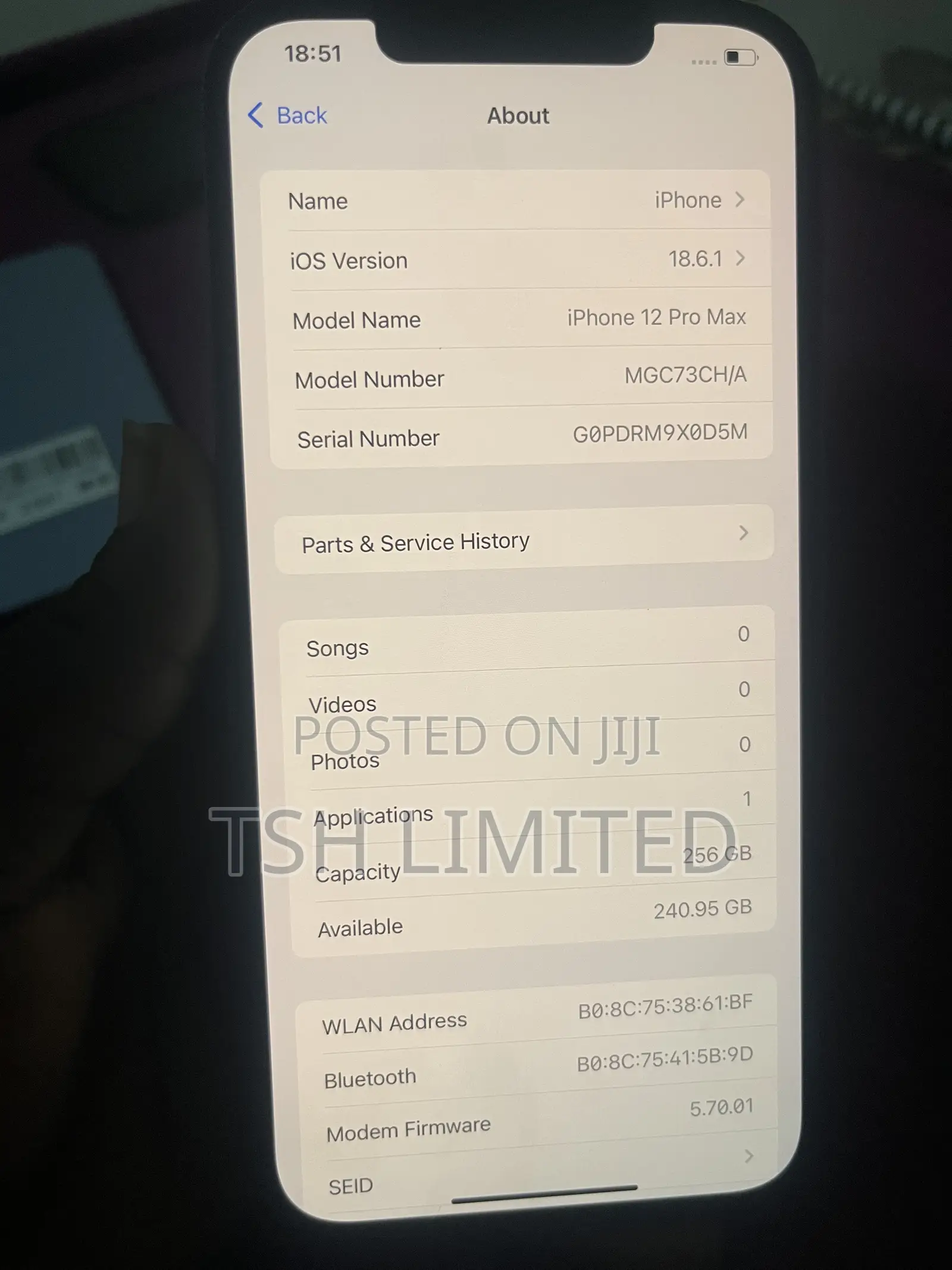 Apple iPhone 12 Pro Max 256 GB Blue