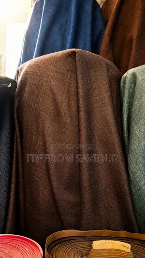 Premium Brown Upholstery Fabric for Sofas and Chairs