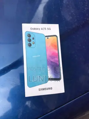 New Samsung Galaxy A73 5G 256 GB Black